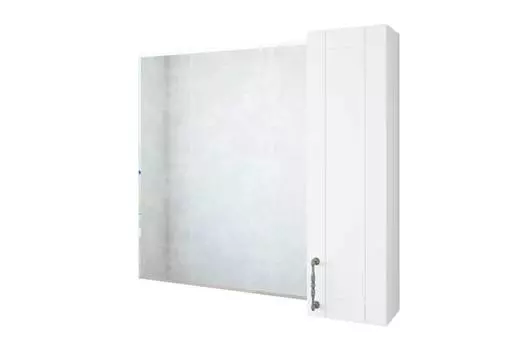 Шкаф с зеркалом правый Глория