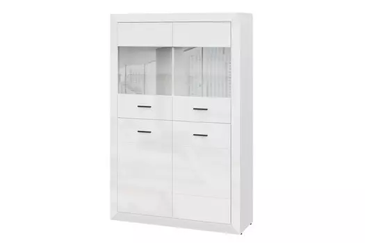 Шкаф-витрина низкая Бона