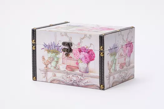 Шкатулка Цветы Прованса