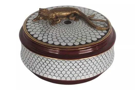 Шкатулка с ящерицей B1348HC