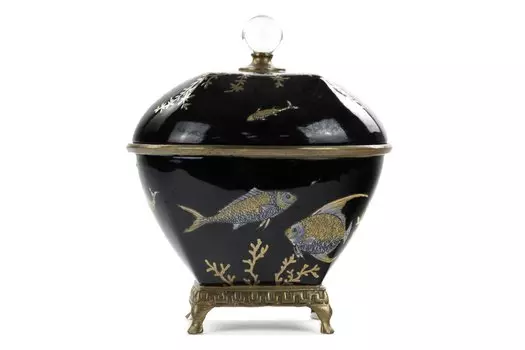 Шкатулка с собачкой B1115F