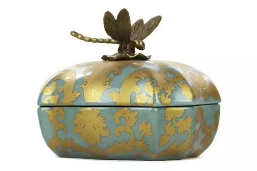 Шкатулка со стрекозой B344C