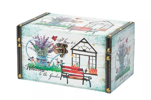 Шкатулка Уютный сад