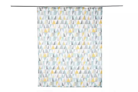 Штора для ванной комнаты Triangular Scrawl