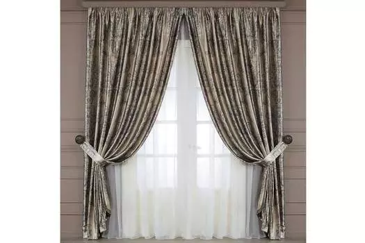 Штора на ленте Блэкаут