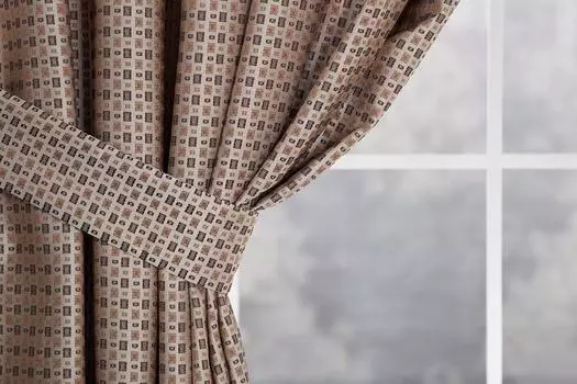 Штора на ленте Morze