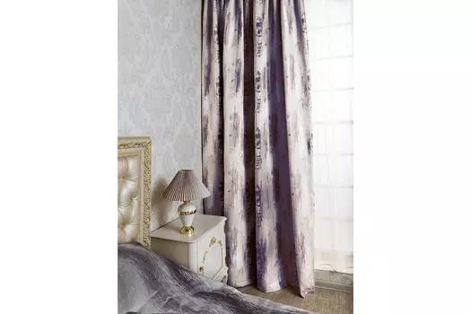 Штора на ленте Муар