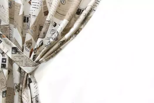 Штора на ленте Postcard