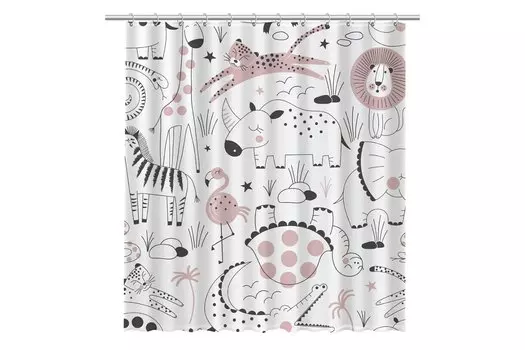 Шторка для ванной комнаты Africa