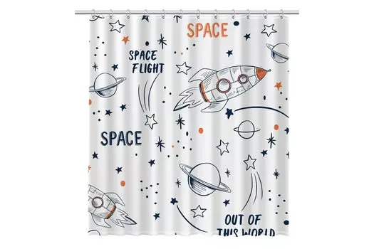 Шторка для ванной комнаты Space