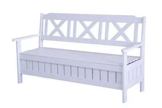 Скамья 3-местная с ящиком Больмен