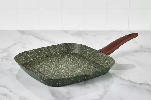 Сковорода-гриль Natura