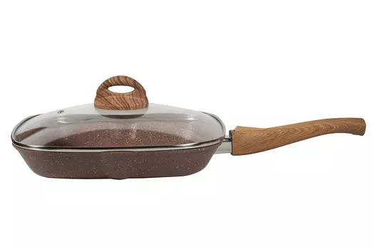 Сковорода-гриль с крышкой Barbara