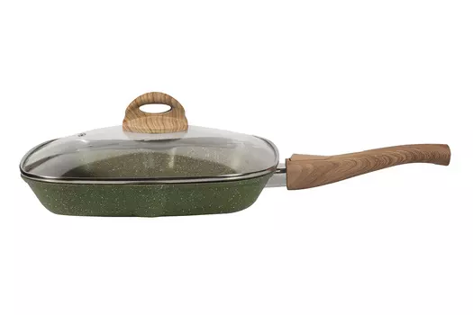 Сковорода-гриль с крышкой OliverStone