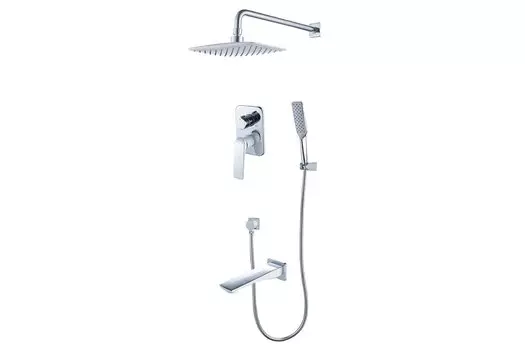 Смеситель для ванны и душа встраиваемый Allegro