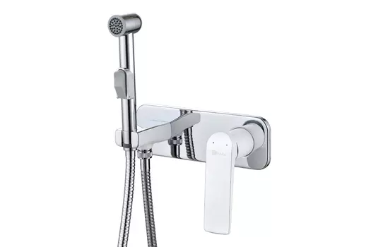 Смеситель встраиваемый с гигиеническим душем Allegro
