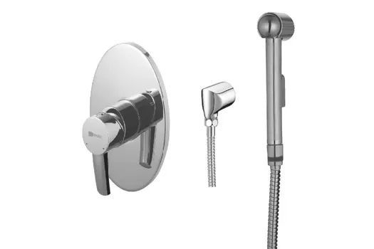 Смеситель встраиваемый с гигиеническим душем Atlantiss