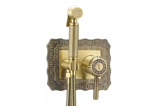 Смеситель встраиваемый с гигиеническим душем Jasmine