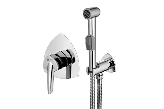 Смеситель встраиваемый с гигиеническим душем Mars