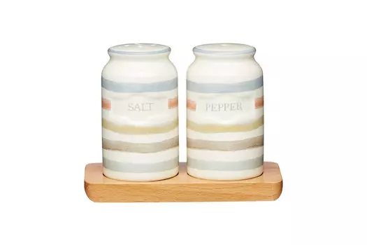 Солонка и перечница на подставке Classic Collection