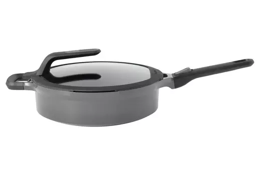 Сотейник с крышкой Gem grey