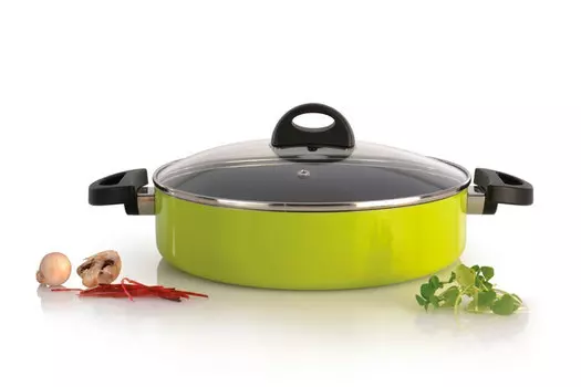 Сотейник с крышкой, с двумя ручками Eclipse
