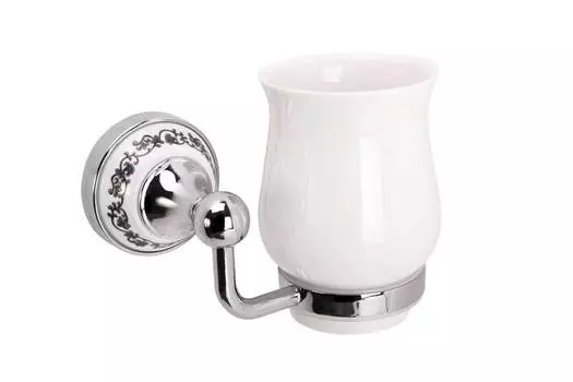 Стакан для зубных щёток настенный Сафьян