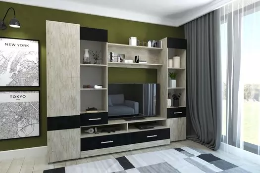 Стенка для гостиной Париж