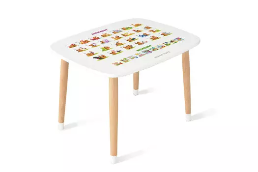 Стол С английским алфавитом