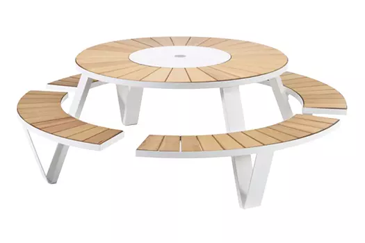 Стол с лавками Ландау