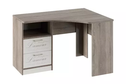 Стол угловой с ящиками Брауни