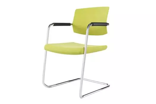 Стул с подлокотниками на кантилевере Cool Eco