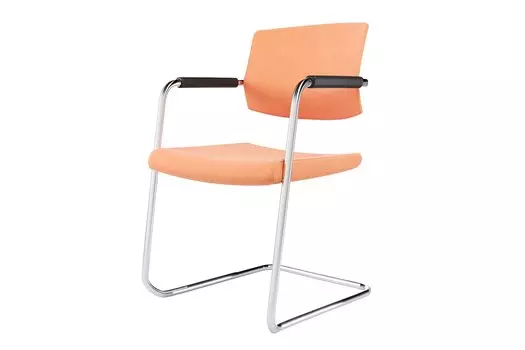 Стул с подлокотниками на кантилевере Cool Eco