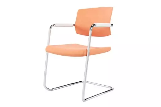 Стул с подлокотниками на кантилевере Cool Eco