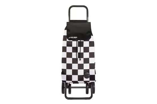 Сумка-тележка на 4 колёсиках MOU125 Blanco/Negro