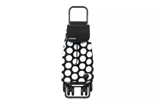 Сумка-тележка на 6 колёсиках PAC052 Blanco/Negro