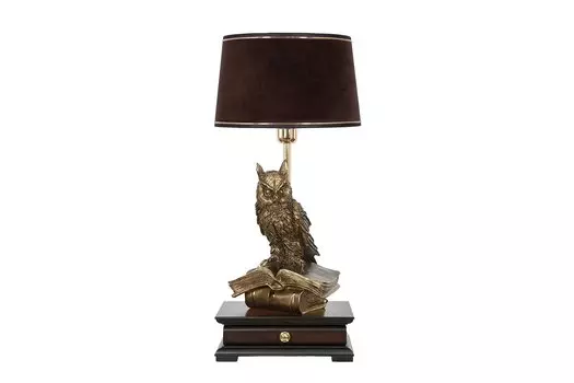 Светильник с бюро Ученый филин