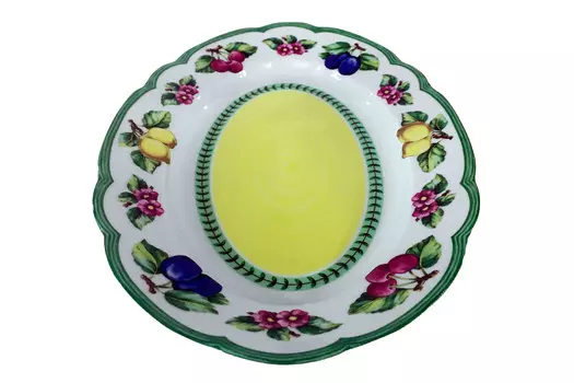 Тарелка глубокая Роза