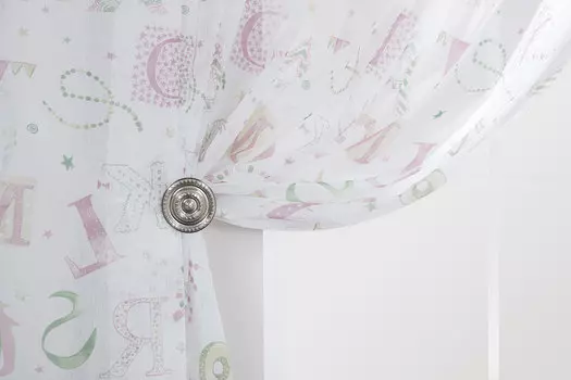 Тюль для детской на ленте Gigi