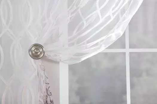 Тюль на ленте 3384-W260