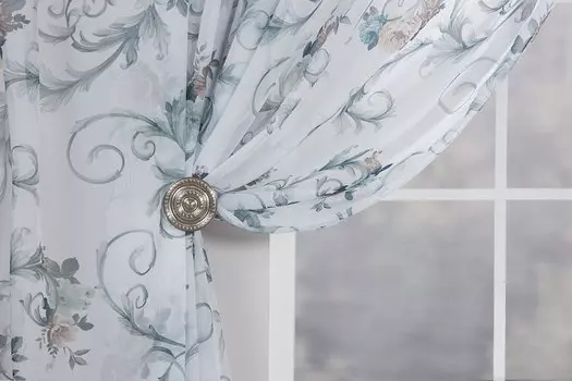 Тюль на ленте Delfa