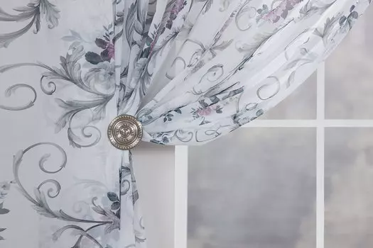 Тюль на ленте Delfa