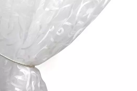 Тюль на ленте Murano