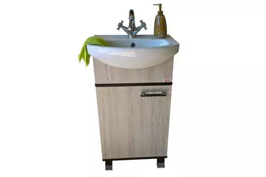 Тумба под раковину левая Толедо