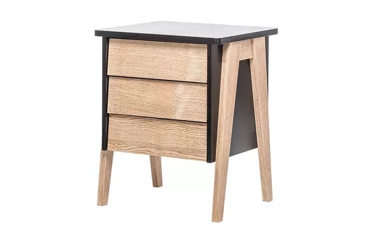 Тумба прикроватная с 3 ящиками Мелисса