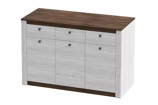 Тумба с 3 дверцами и 3 ящиками Даллас