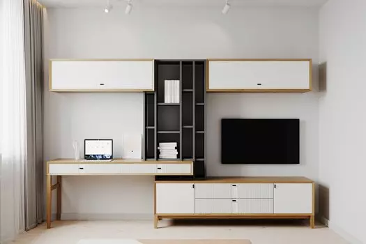 Тумба ТВ комбинированная Бари