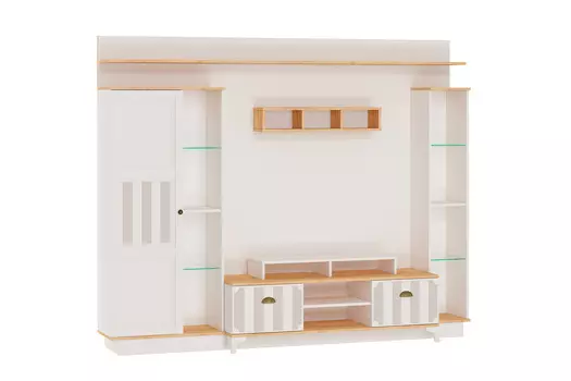 Тумба ТВ комбинированная Вилладжио