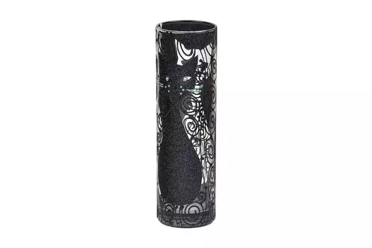 Ваза-цилиндр декорированная 7856