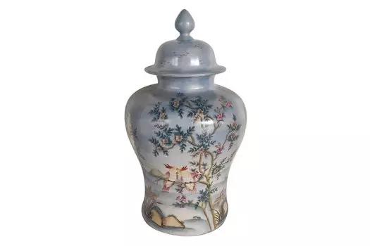 Ваза с крышкой J603C